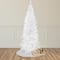 6.5ft. Unlit White Georgian Pine Slim Artificial Christmas Tree